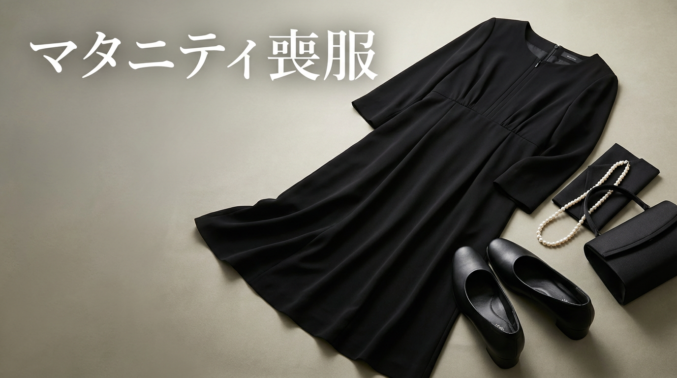 妊娠中の葬儀参列｜マタニティ喪服レンタルの選び方と授乳対応のポイント