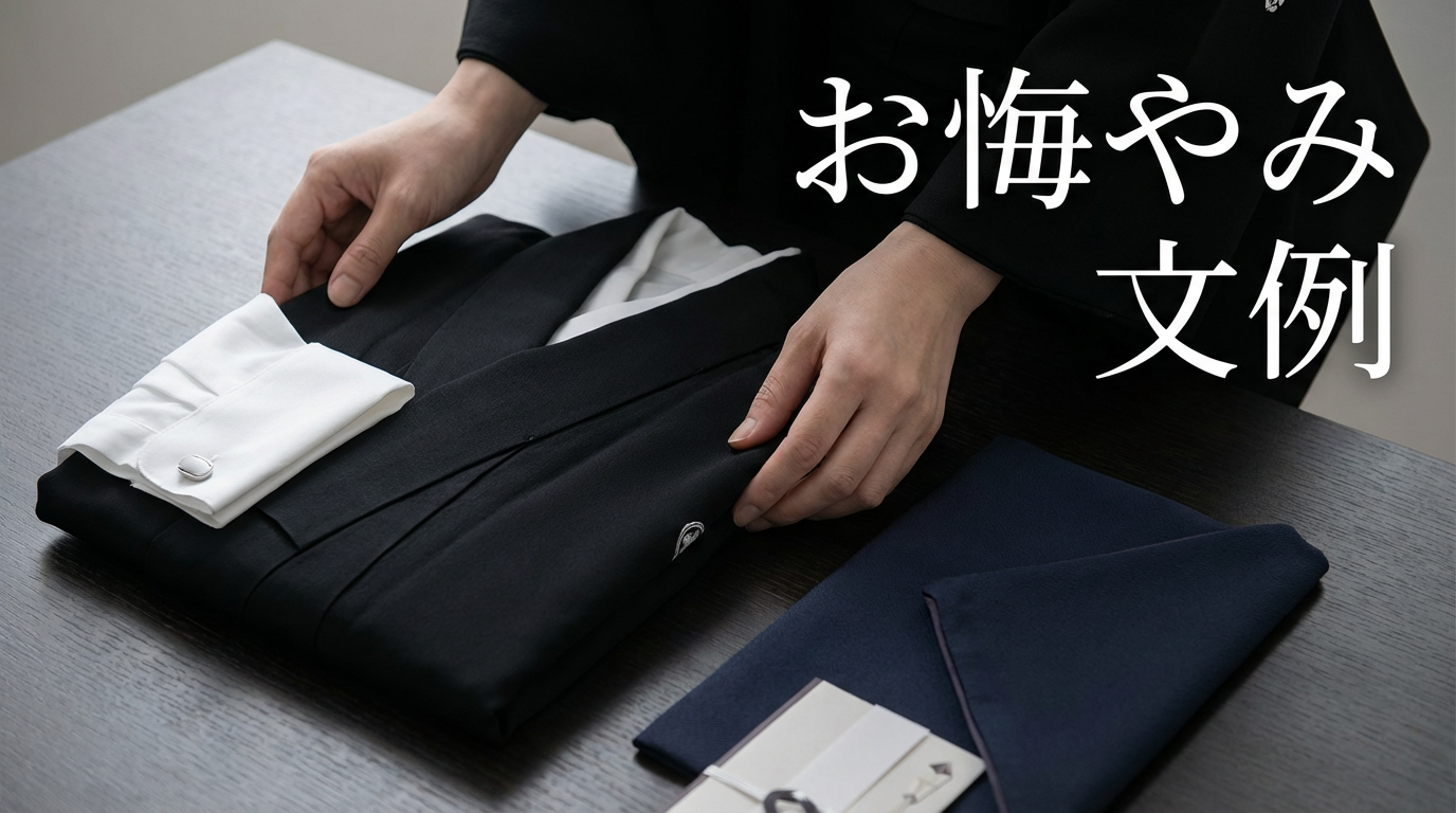 お悔やみの言葉・受付挨拶・メール文例｜NGフレーズ集（迷ったらこのまま使える）